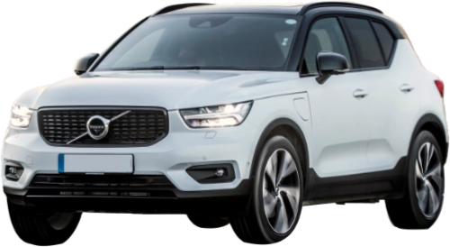 Ein weißes Fahrzeug Auto